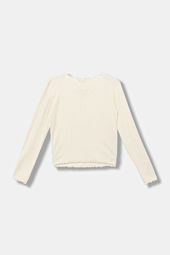 United Colors of Benetton longsleeve dziecięcy 3KIEC10Q9.G.seasonal beżowy AW25