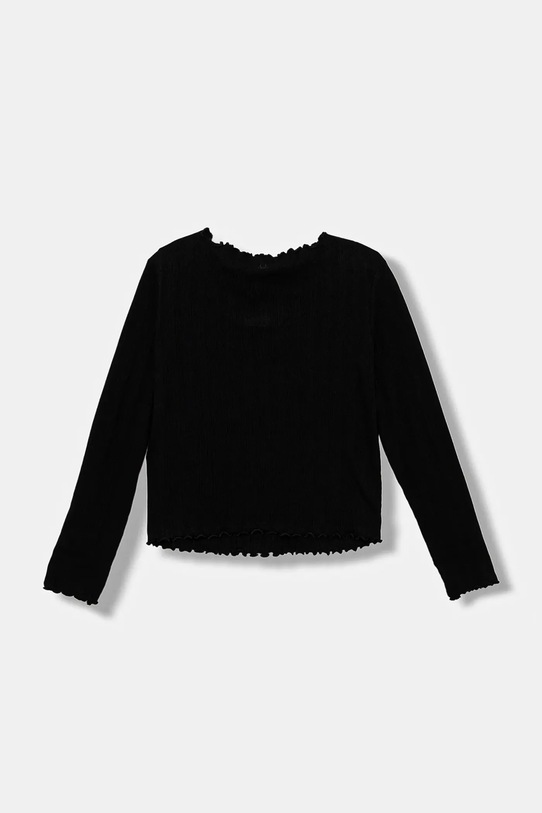 United Colors of Benetton longsleeve dziecięcy 3KIEC10Q9.G.seasonal czarny AW25