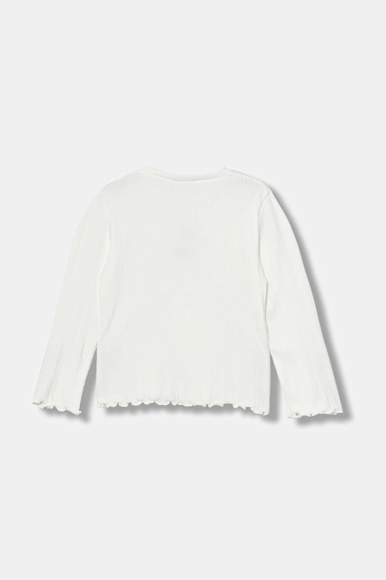 United Colors of Benetton longsleeve dziecięcy 3KIEG10KK.P.seasonal biały AW25