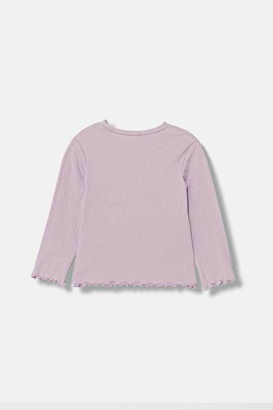 United Colors of Benetton longsleeve dziecięcy 3KIEG10KK.P.seasonal fioletowy AW25