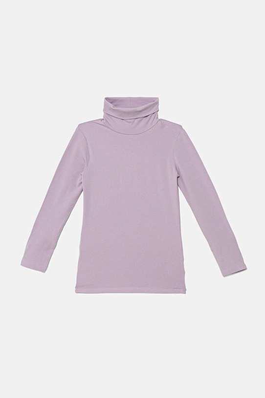 Παιδικό μακρυμάνικο United Colors of Benetton ψηλός λαιμός μωβ 3P4ZC202N.G.Season.9BYA
