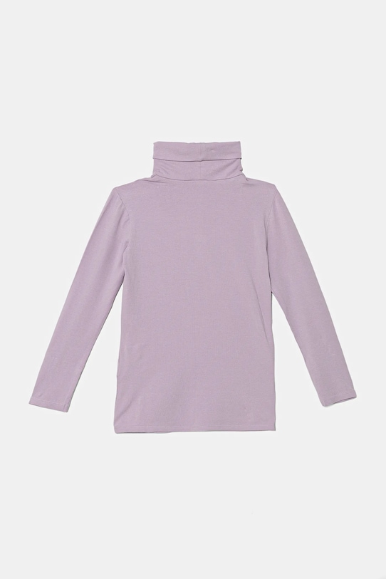 United Colors of Benetton longsleeve dziecięcy 3P4ZC202N.G.Season.9BYA fioletowy AW25