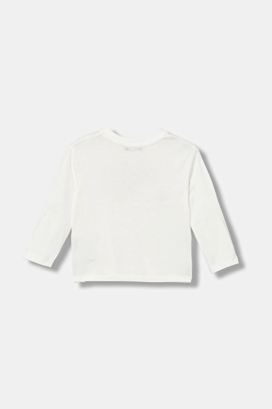 United Colors of Benetton longsleeve in cotone bambino/a 35RYG10K7.P.seasonal bianco AW25