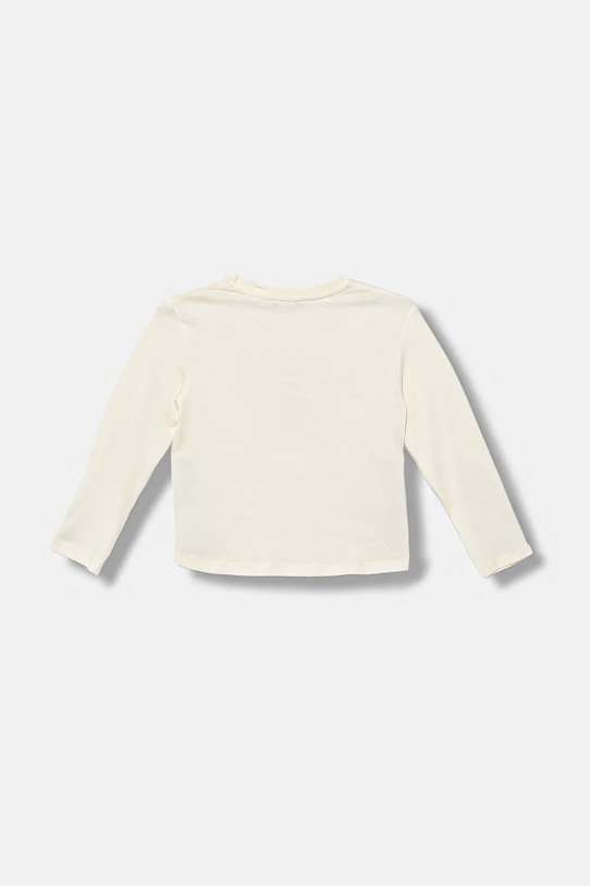 United Colors of Benetton longsleeve bawełniany dziecięcy 3I1XG10K8.P.seasonal beżowy AW25