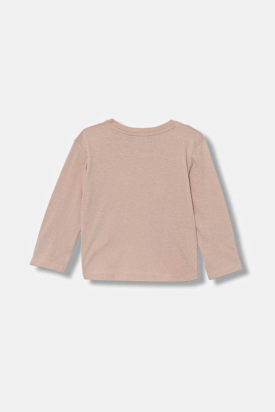 United Colors of Benetton longsleeve bawełniany dziecięcy 3I1XG10K8.P.seasonal różowy AW25