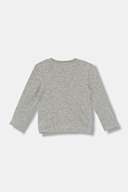 United Colors of Benetton longsleeve bawełniany dziecięcy 3I9WG10JS.P.seasonal szary AW25