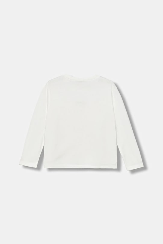 United Colors of Benetton longsleeve bawełniany dziecięcy 3I1XG10KI.P.seasonal biały AW25