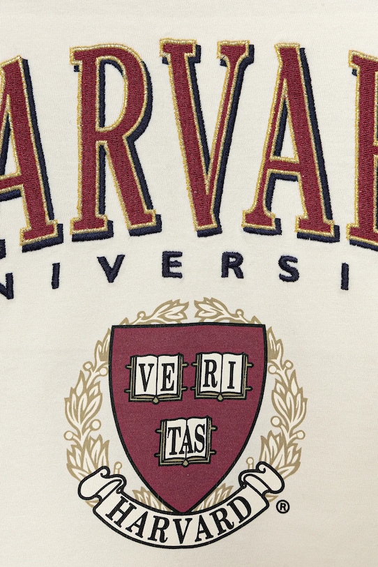 Дівчинка Дитячий бавовняний лонгслів United Colors of Benetton 3IVWC10PX.G.seasonal бежевий