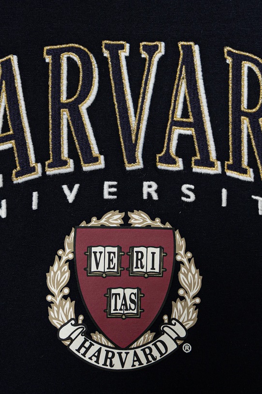 Дівчинка Дитячий бавовняний лонгслів United Colors of Benetton 3IVWC10PX.G.seasonal темно-синій