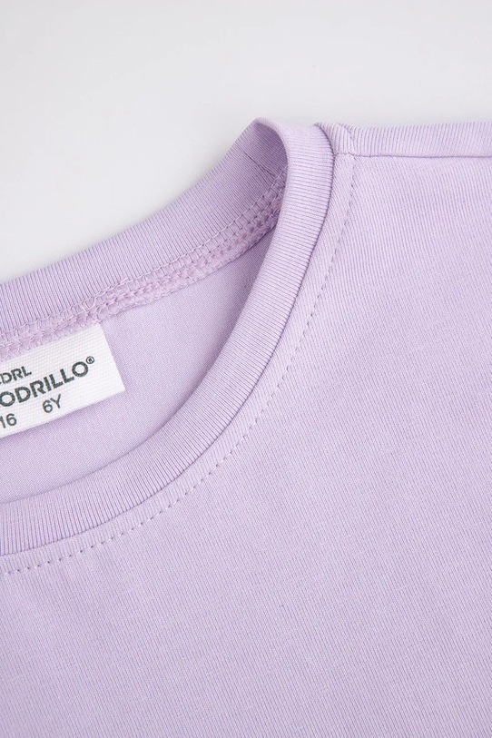 Dziewczynka Coccodrillo longsleeve dziecięcy ZC5143101VGA fioletowy