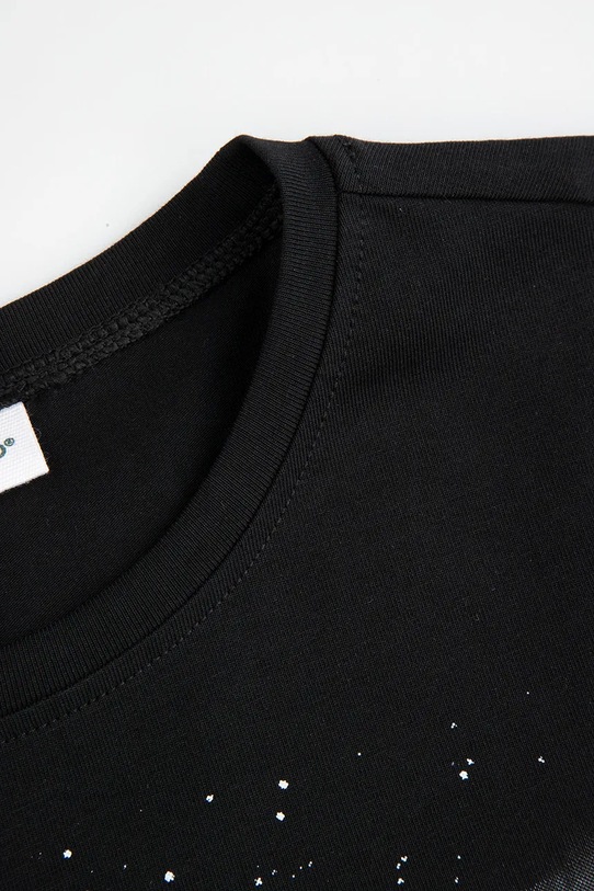 Dziewczynka Coccodrillo longsleeve dziecięcy ZC5143102VGA czarny