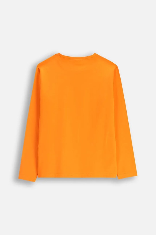 Coccodrillo longsleeve dziecięcy ZC5143104VGA pomarańczowy AW25