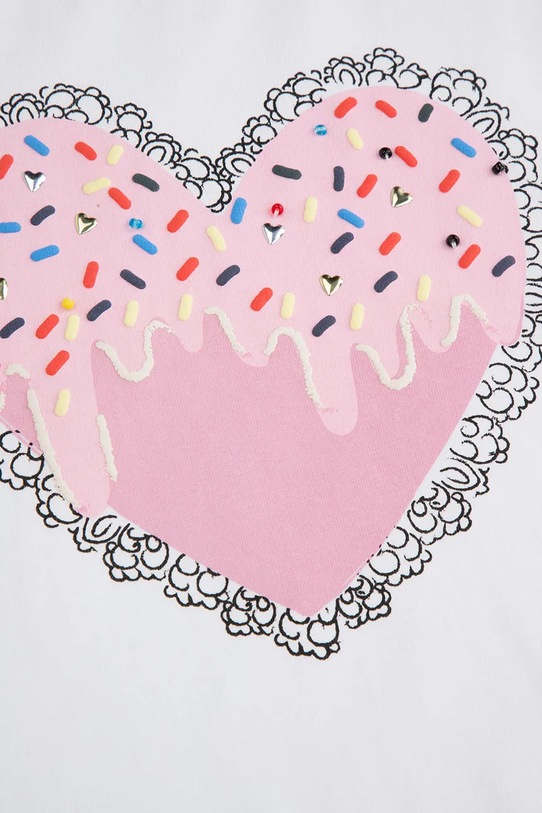 Coccodrillo longsleeve dziecięcy biały ZC5143101FGK