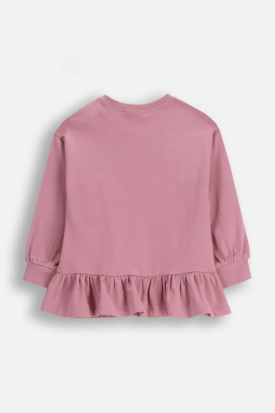 Coccodrillo t-shirt dziecięcy ZC5143102TGN różowy AW25