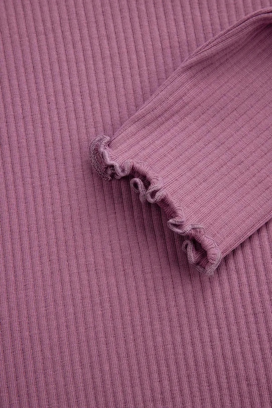Coccodrillo longsleeve dziecięcy fioletowy ZC5143901WGJ