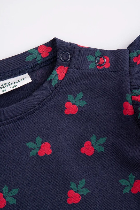 Dziewczynka Coccodrillo longsleeve niemowlęcy ZC5143102EBG granatowy