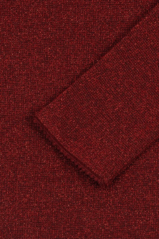 Konges Sløjd longsleeve dziecięcy ROLI BLOUSE czerwony KS104414.9BYA