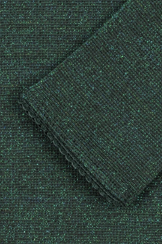 Konges Sløjd longsleeve dziecięcy ROLI BLOUSE zielony KS104414.9BYA