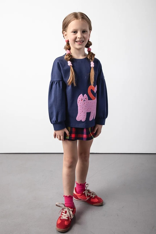 Coccodrillo longsleeve dziecięcy z bawełną ZC5143103AGK