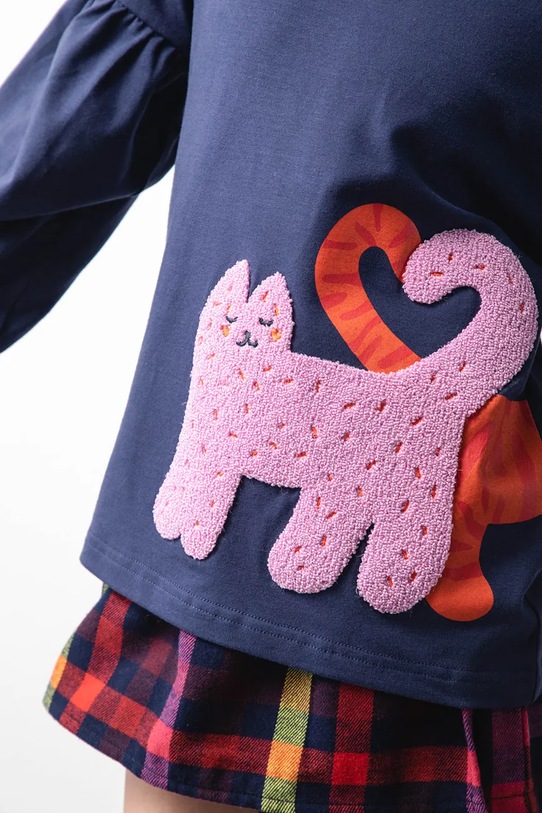 Coccodrillo longsleeve dziecięcy z bawełną ZC5143103AGK