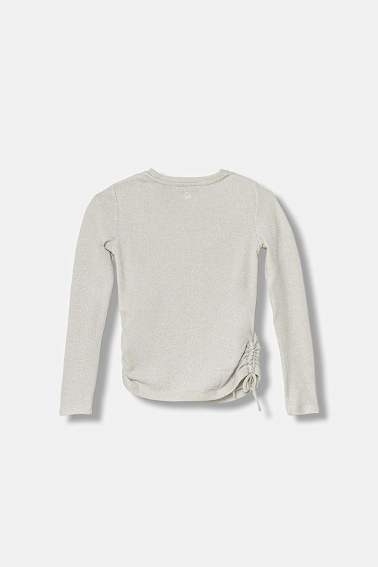 United Colors of Benetton longsleeve dziecięcy 356RC10RD.G.Seasonal szary AW25