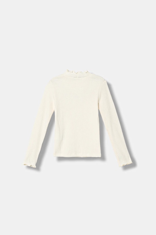 United Colors of Benetton longsleeve dziecięcy 381PC10RC.G.Seasonal beżowy AW25