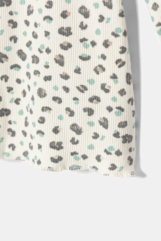 Fete United Colors of Benetton longsleeve copii 39EMG10LA.P.Seasonal bej