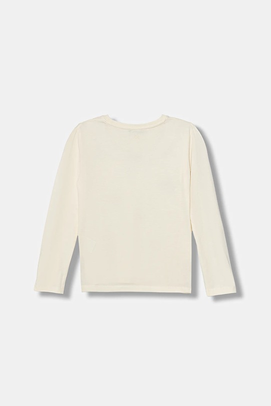 Παιδικό βαμβακερό μακρυμάνικο United Colors of Benetton 3ATNC10RF.G.Seasonal μπεζ AW25