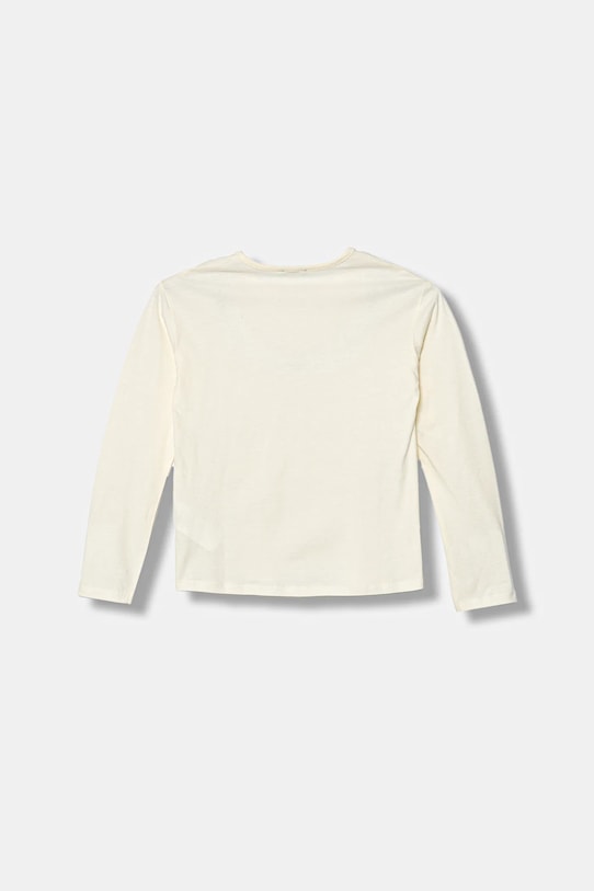 Παιδικό βαμβακερό μακρυμάνικο United Colors of Benetton 3ATNC10RG.G.Seasonal μπεζ AW25