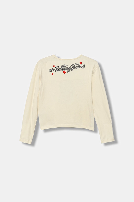 Παιδικό μακρυμάνικο United Colors of Benetton 3ATNC10RI.G.Seasonal μπεζ AW25