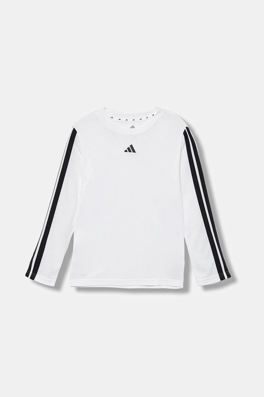Детский лонгслив adidas аппликация белый JM1578