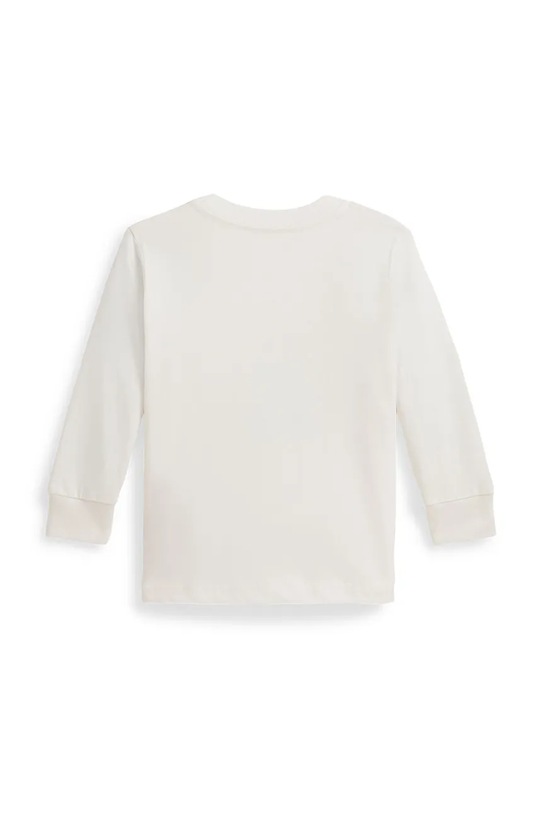 Βρεφικό βαμβακερό μακρυμάνικο Polo Ralph Lauren 320P00513001 λευκό AW25