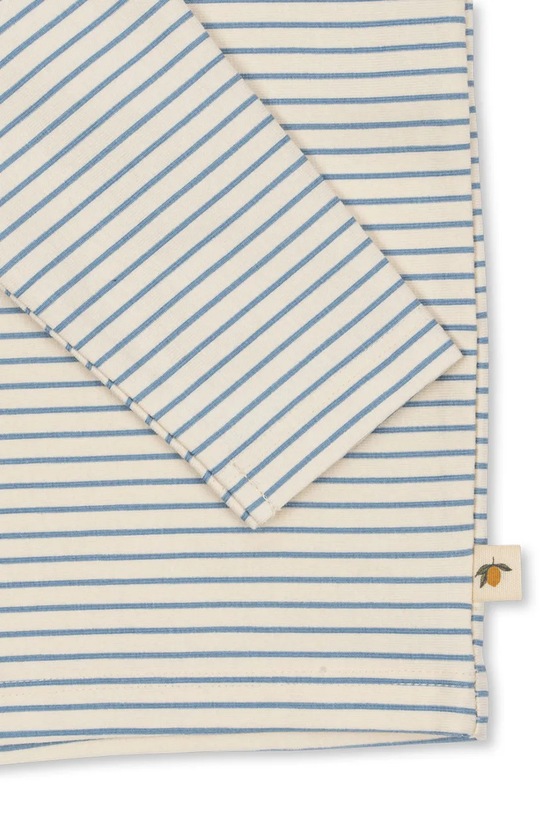 Konges Sløjd longsleeve niemowlęcy BASIC BLOUSE GOTS niebieski KS103701.9BYA
