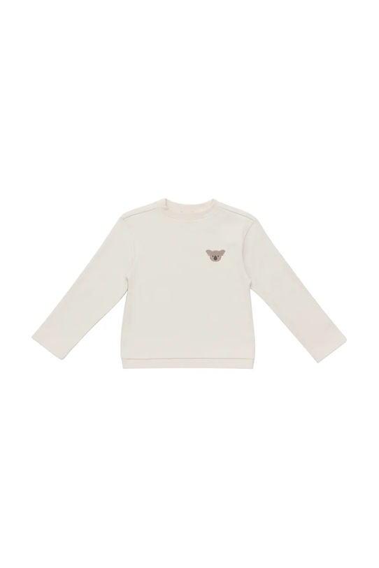 Дитячий бавовняний лонгслів Donsje Jorijn Longsleeve Koala 4101902 бежевий AW25
