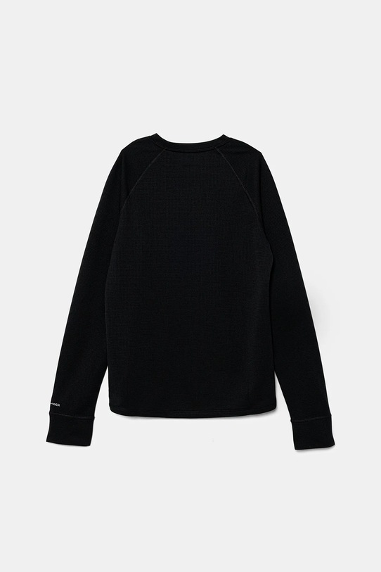 Columbia longsleeve dziecięcy Tech Trail 2135011 czarny AW25