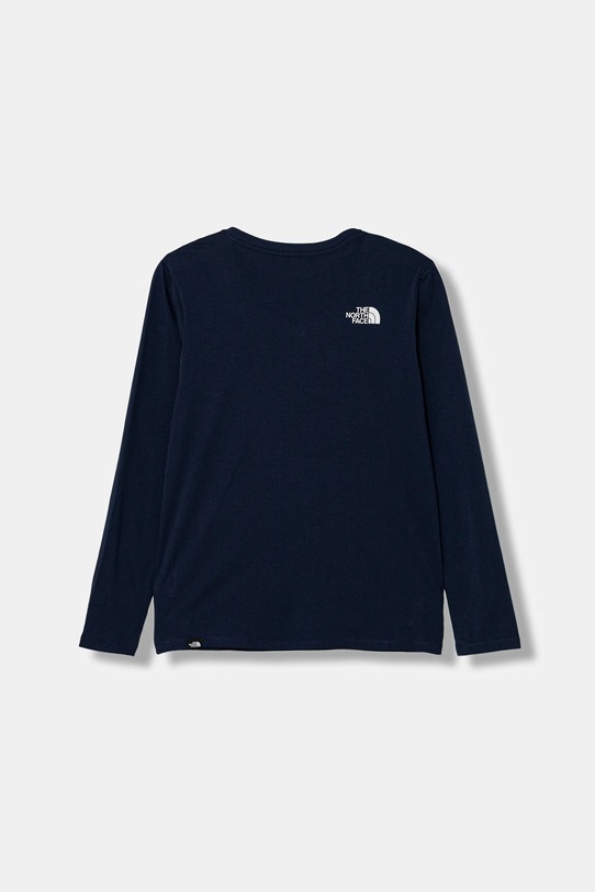 Παιδικό μακρυμάνικο The North Face TEEN EASY LS TEE NF0A89J28K21 σκούρο μπλε AW25