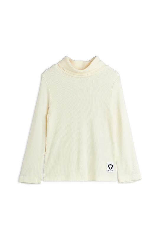 Mini Rodini longsleeve dziecięcy z elastanem biały 11000326