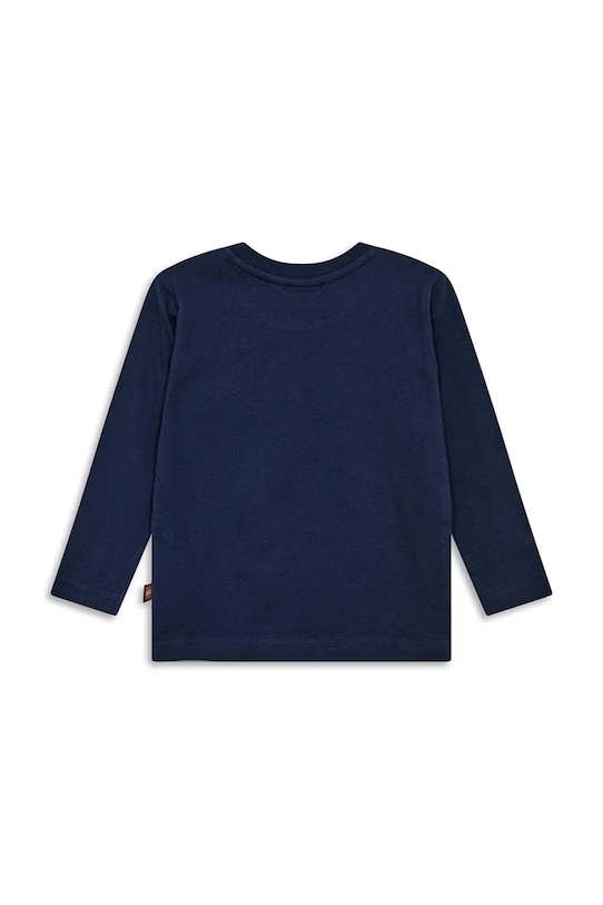 Lego longsleeve bawełniany niemowlęcy LWTASI 700 11011007 granatowy AW25