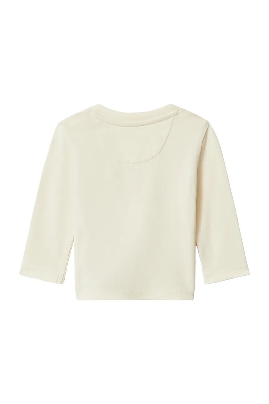 Лонгслив для младенцев Calvin Klein Jeans IN0IN00335.9BYA бежевый AW25