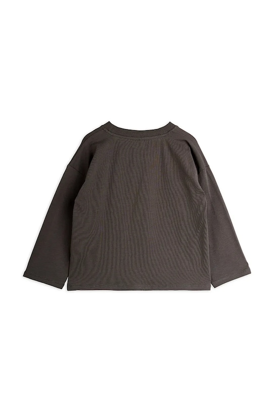 Mini Rodini longsleeve dziecięcy Bear 25720106 szary AW25