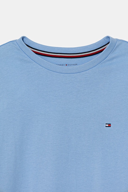 Хлопчик Дитячий бавовняний лонгслів Tommy Hilfiger 2-pack UK0UK00077.9BYA блакитний