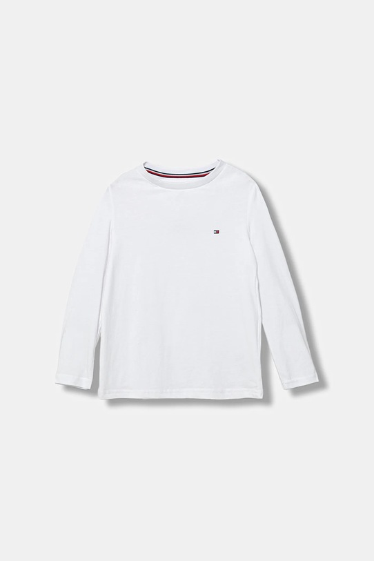 Tommy Hilfiger longsleeve bawełniany dziecięcy 2-pack UK0UK00077.9BYA bordowy AW25