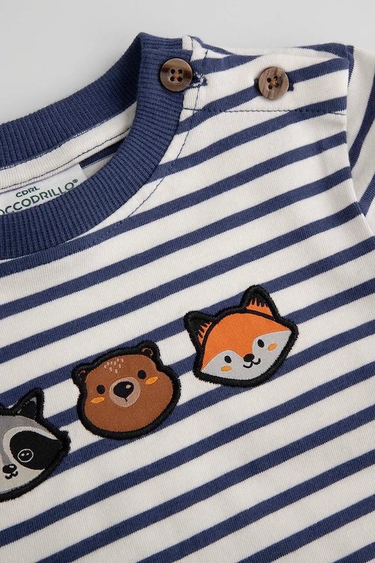 Chłopiec Coccodrillo longsleeve niemowlęcy ZC5143102FBN multicolor