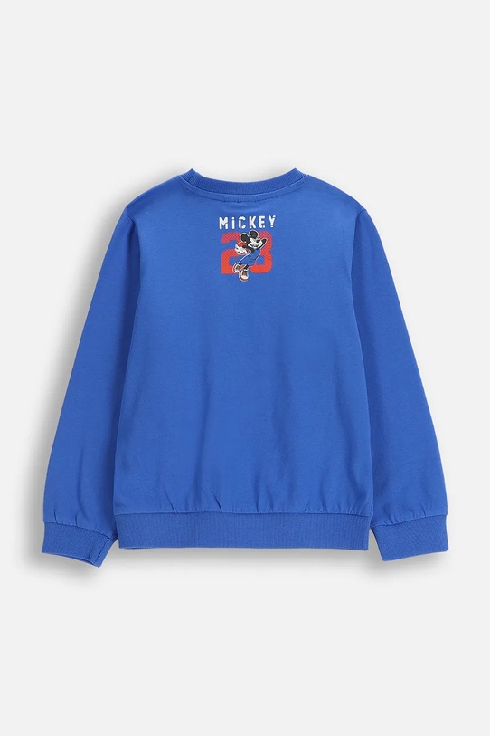 Coccodrillo longsleeve bawełniany dziecięcy ZC5143106LBD czarny AW25