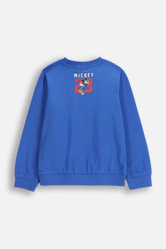 Coccodrillo longsleeve bawełniany dziecięcy ZC5143106LBD czarny AW25