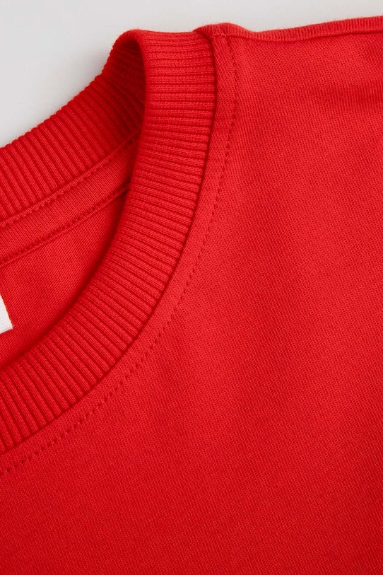 Chłopiec Coccodrillo longsleeve bawełniany dziecięcy ZC5143102MER czerwony