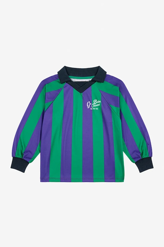 Detské tričko s dlhým rukávom Bobo Choses Go Bobo 225BC003 zelená AW25