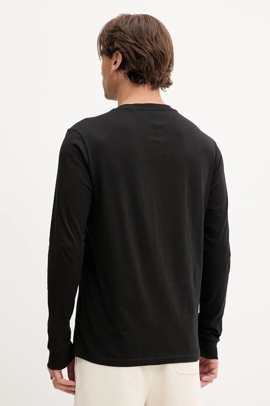 Îmbrăcăminte Tommy Jeans longsleeve din bumbac DM0DM21594 negru