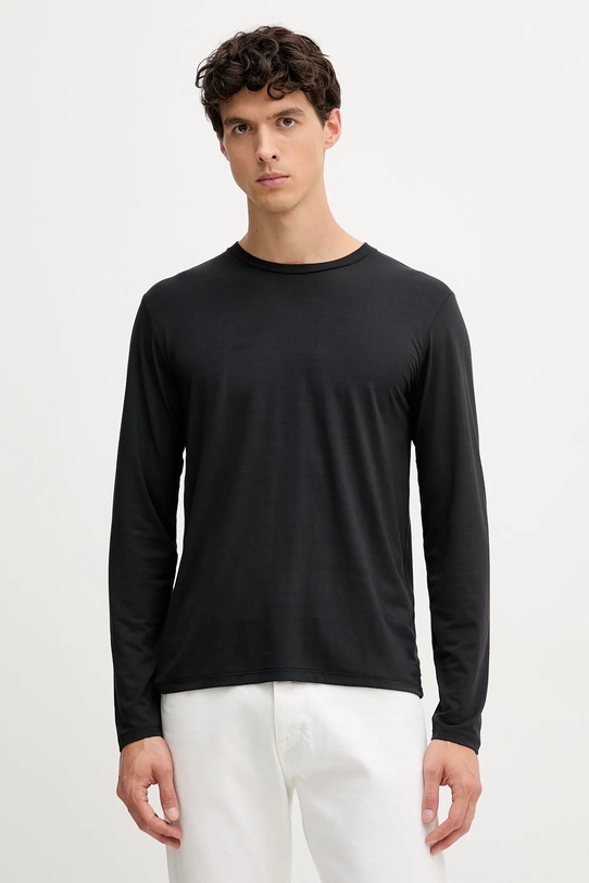 Μακρυμάνικο Rag & Bone κανονικό μαύρο MBC25ST043TJ43