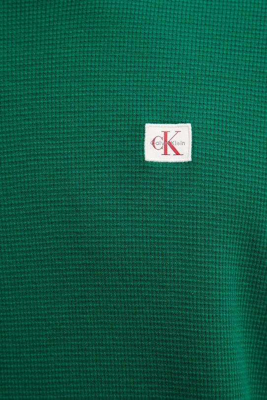 Calvin Klein Jeans блуза с дълги ръкави мъжка от памук LV040EM217 зелен